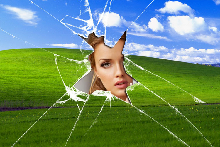 Artistic desktop wallpaper