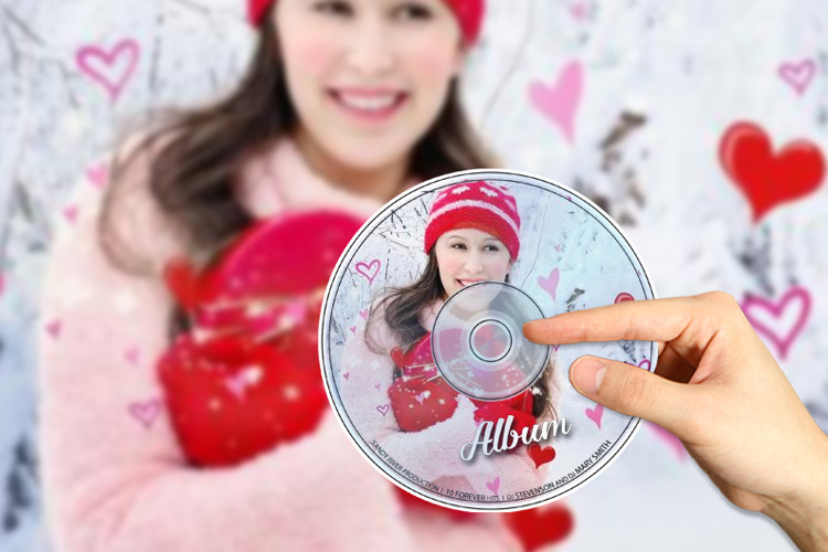 Create CD covers with your photo
